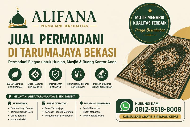 Jual permadani di Tarumajaya Bekasi