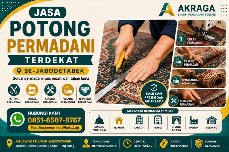 jasa potong permadani terdekat sejabodetabek