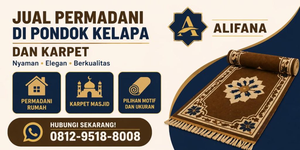 jual permadani di pondok kelapa