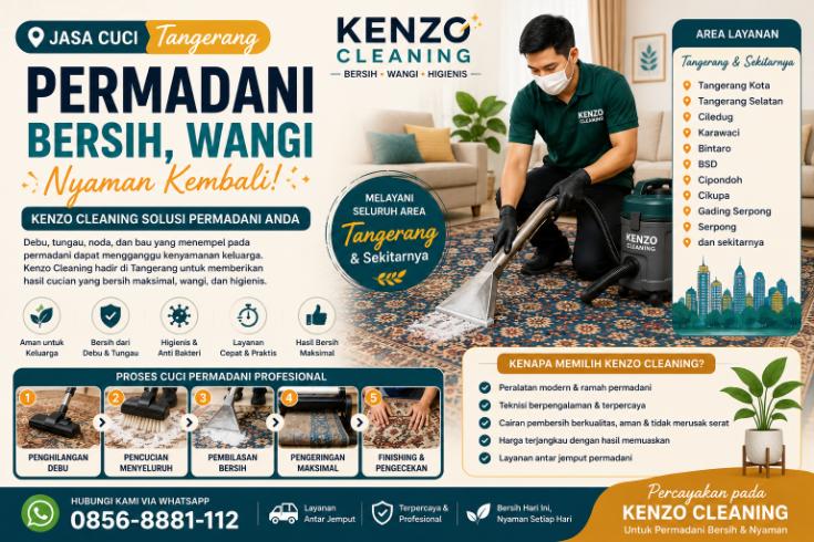 Jasa Cuci Permadani di Tangerang